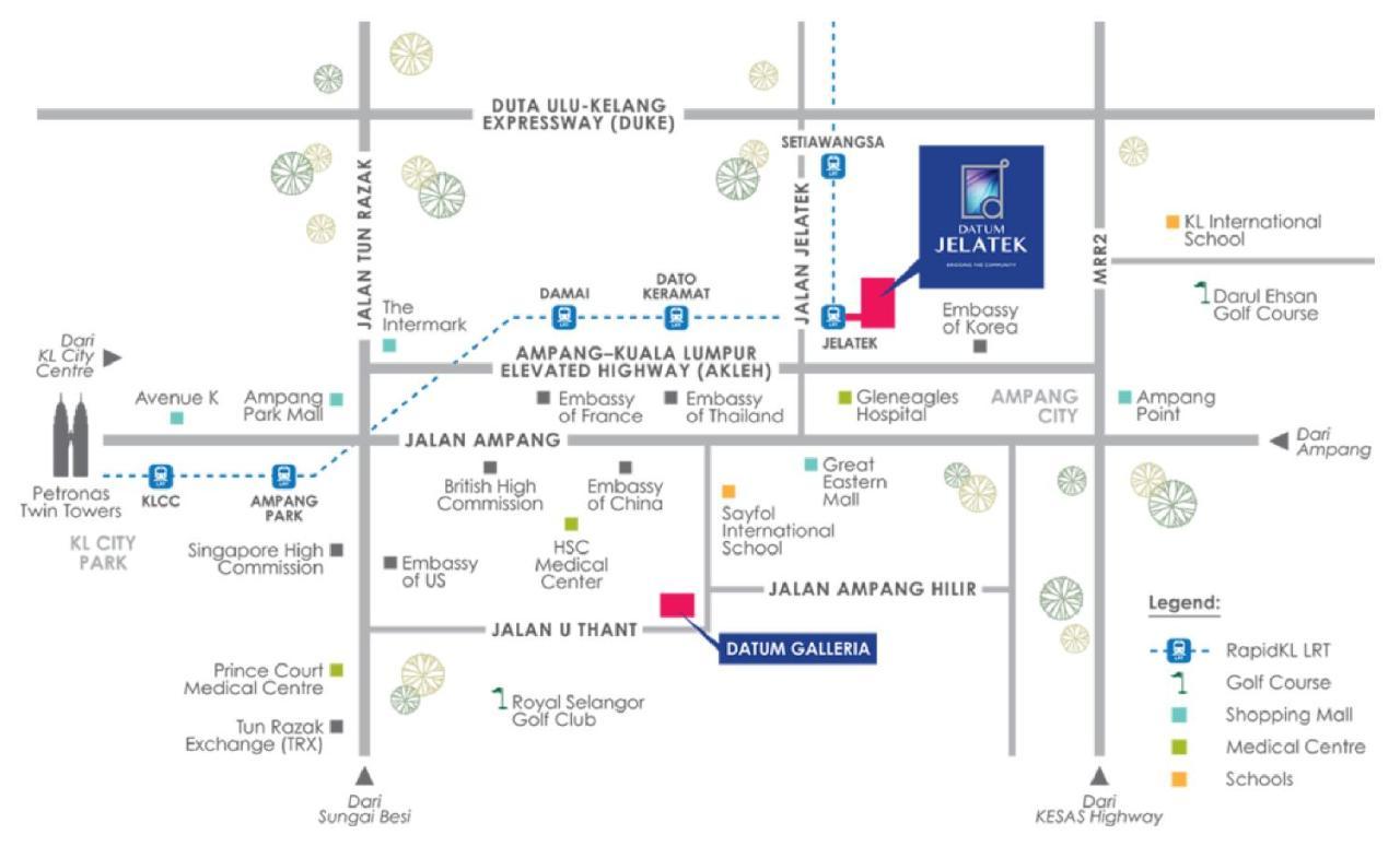 Datum Jelatek Sky Residence Klcc, Five Senses 吉隆坡 外观 照片